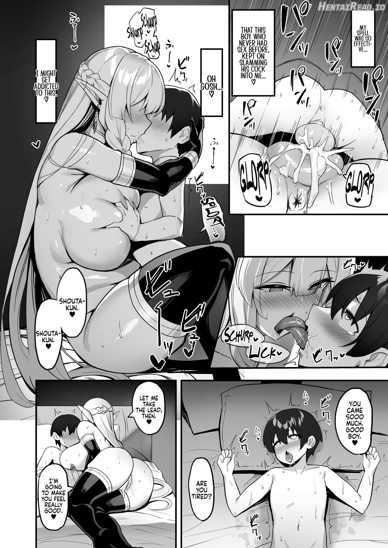 Hitozuma Elf wa Yokkyuu Fuman I The Elf Wife is Pent Up Chapter 1 - page 24