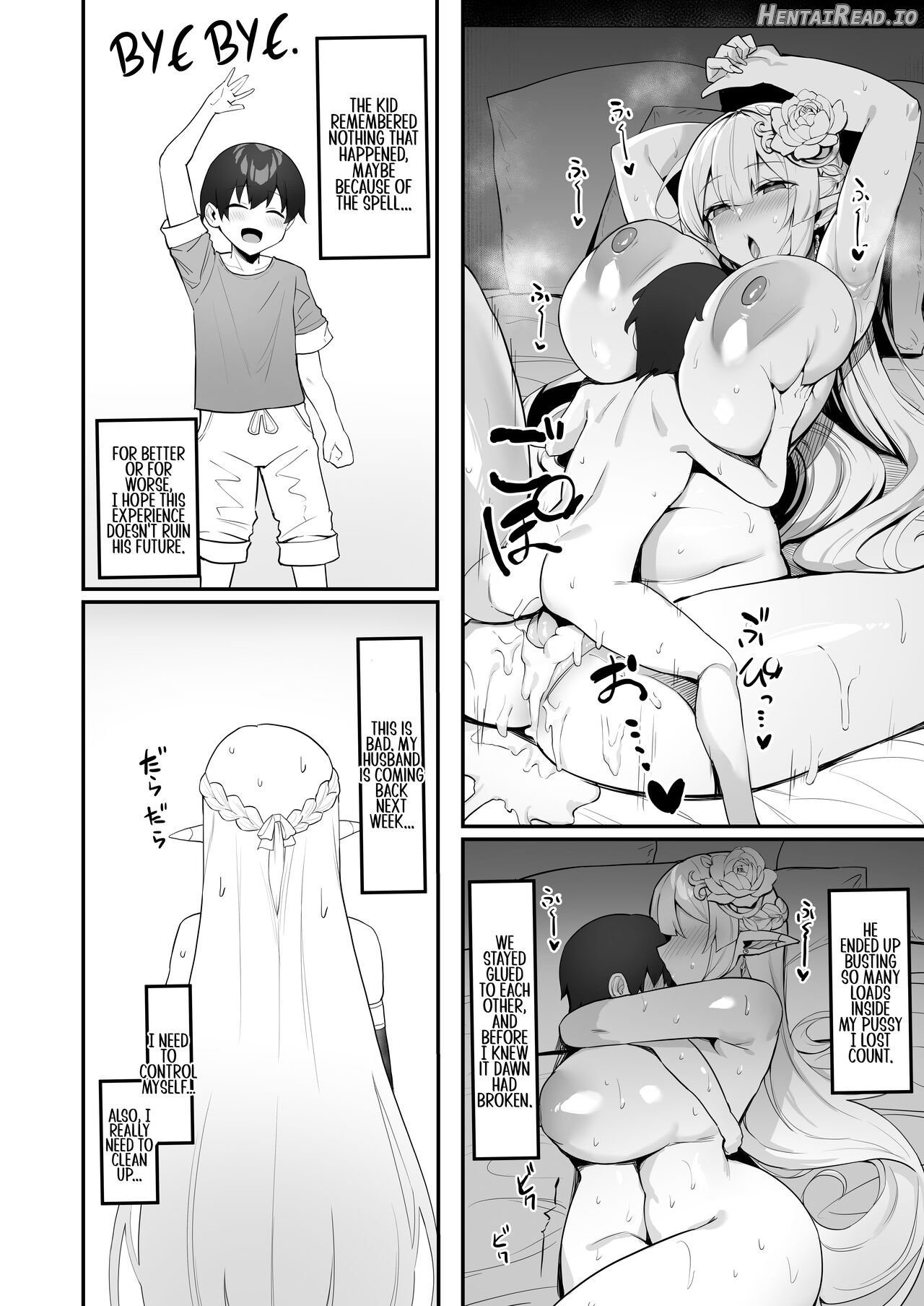 Hitozuma Elf wa Yokkyuu Fuman I The Elf Wife is Pent Up Chapter 1 - page 26