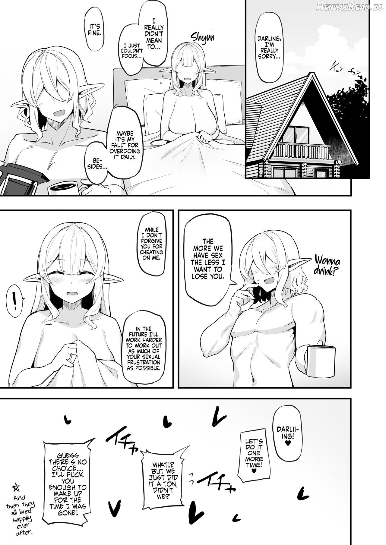 Hitozuma Elf wa Yokkyuu Fuman I The Elf Wife is Pent Up Chapter 1 - page 40