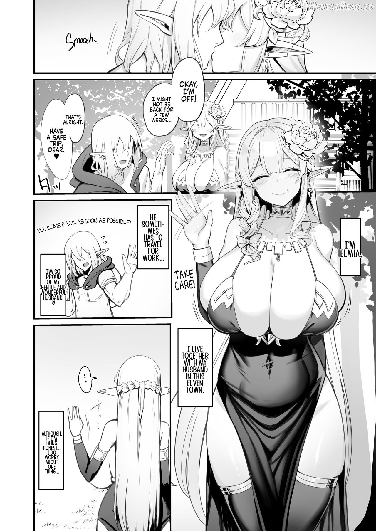 Hitozuma Elf wa Yokkyuu Fuman I The Elf Wife is Pent Up Chapter 1 - page 5