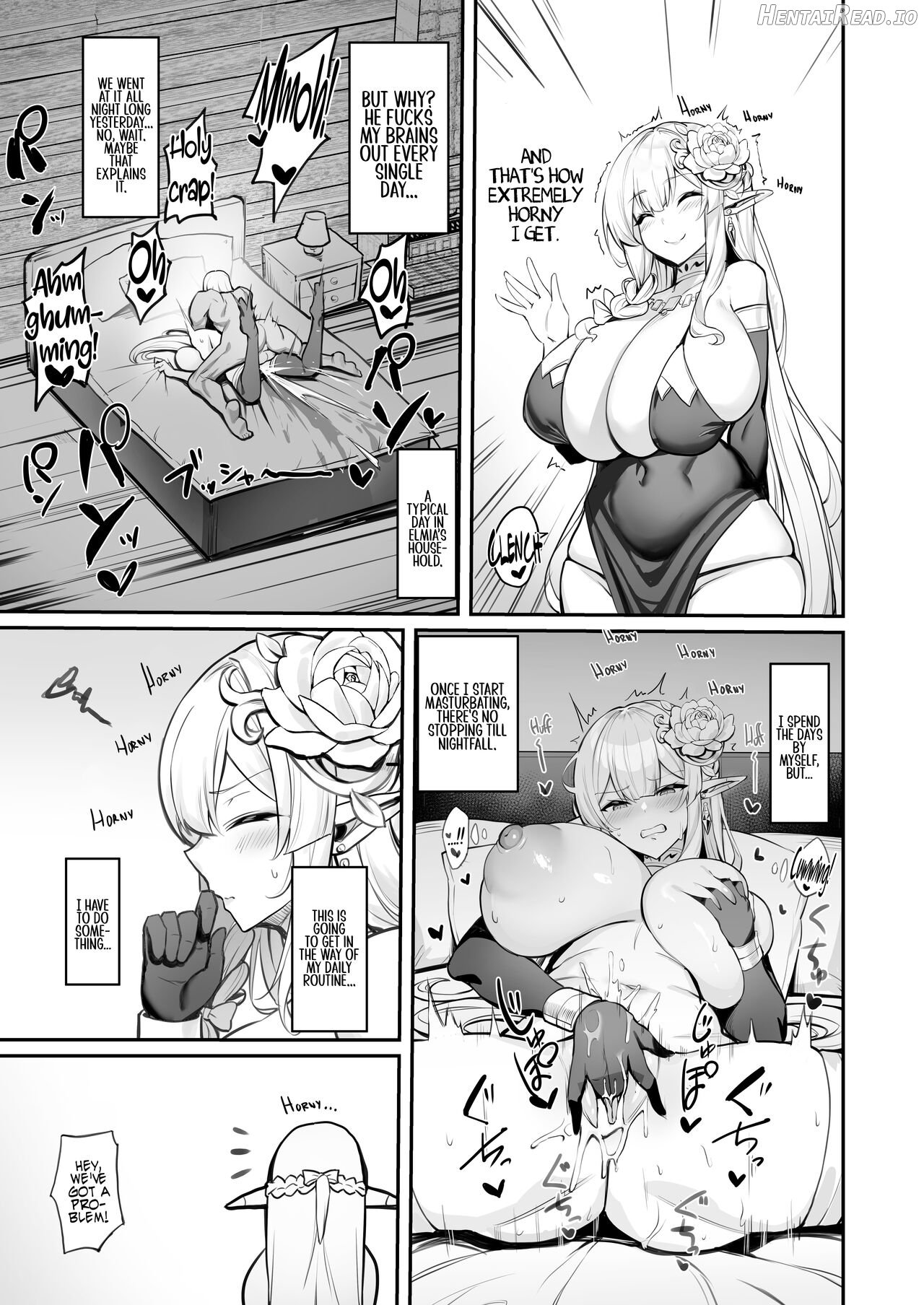 Hitozuma Elf wa Yokkyuu Fuman I The Elf Wife is Pent Up Chapter 1 - page 6