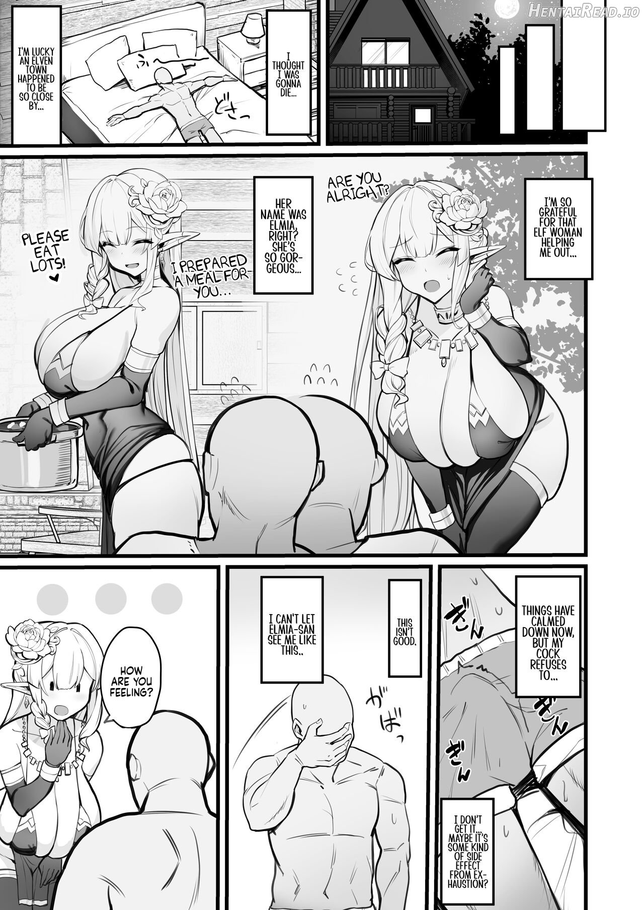 Hitozuma Elf wa Yokkyuu Fuman I The Elf Wife is Pent Up Chapter 1 - page 8