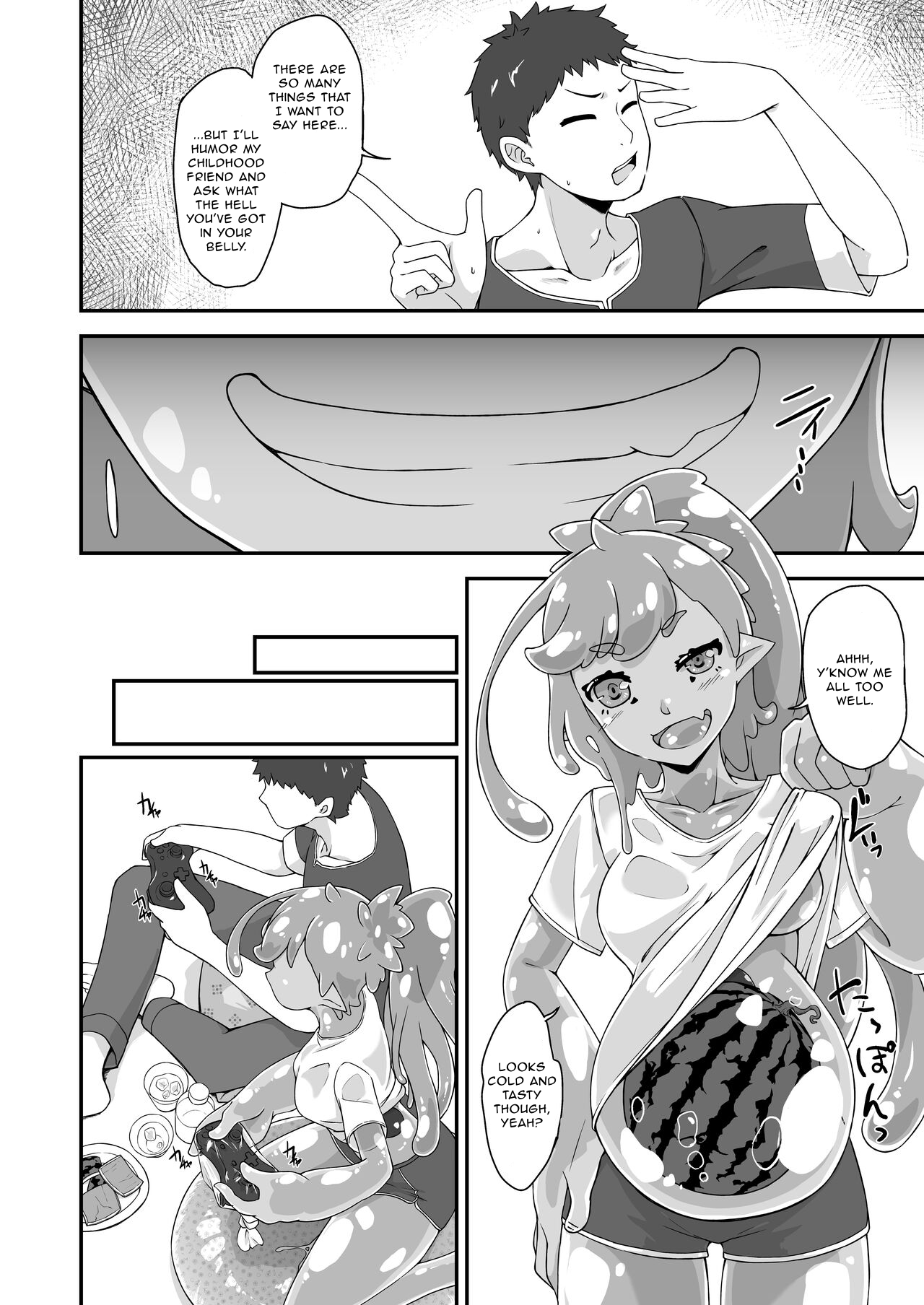 My Childhood Friend Is a Slime Girl Chapter 1 - page 3