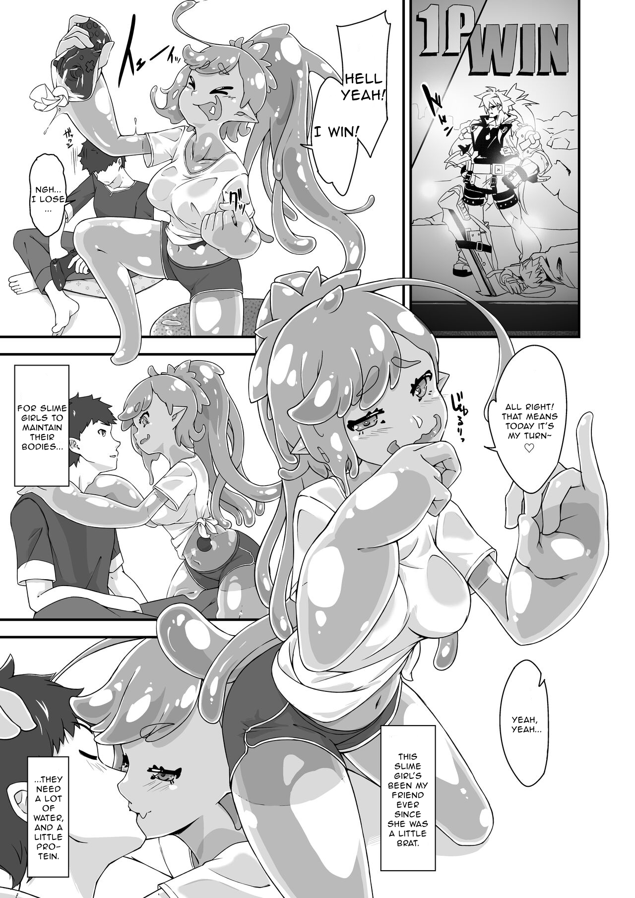 My Childhood Friend Is a Slime Girl Chapter 1 - page 4