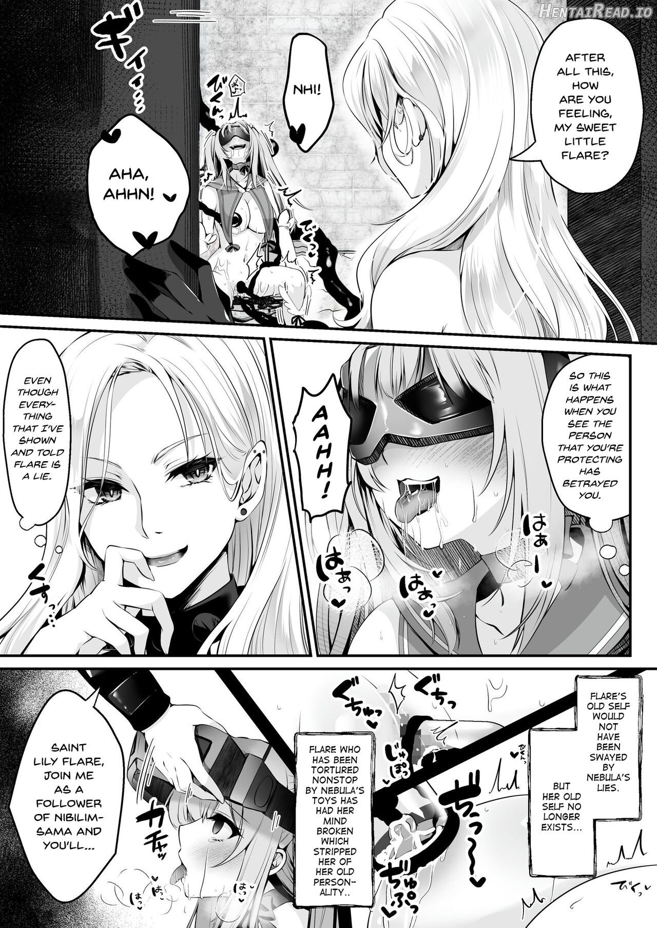 【seika kairaku shoten】mahou syoujo saint lily ～ai to seigi no heroine ga teki kanbu ni sennou choukyou sare kairaku ni ochiru made～ Chapter 1 - page 40