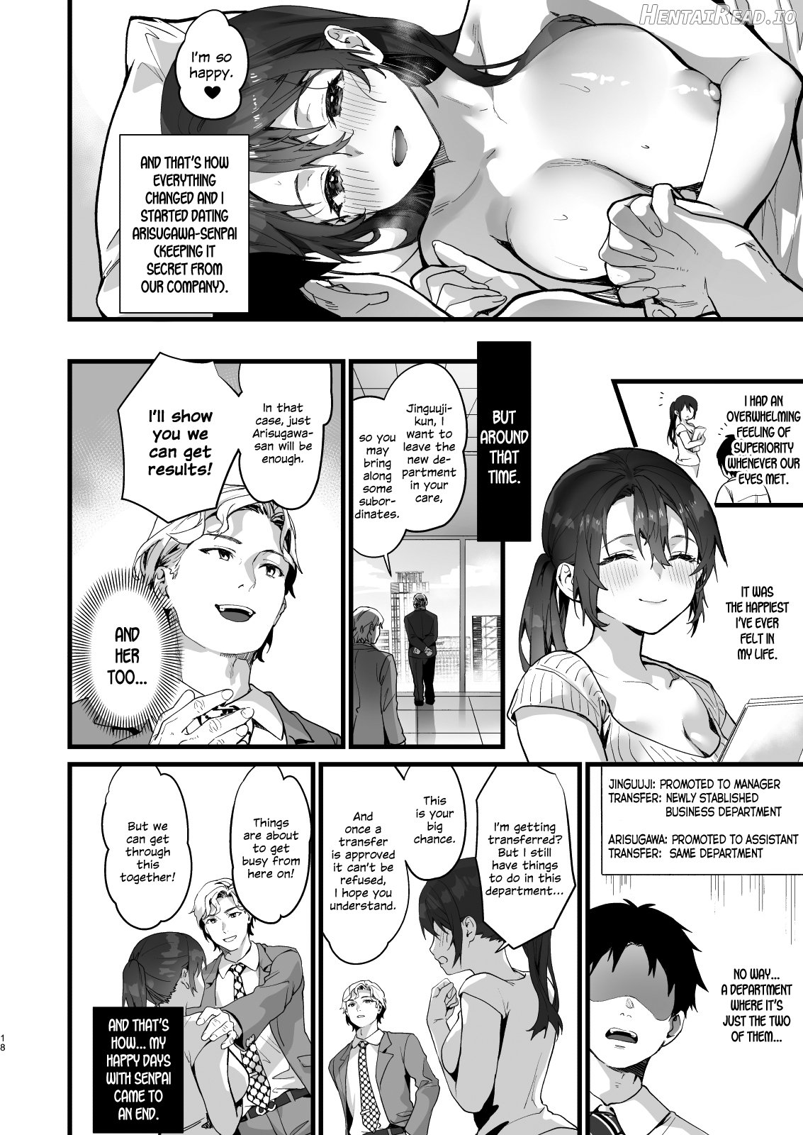 Heisha Zenin Oshi de Ero Kyonyuu no Senpai Ore ni dake Amaama Ecchi de Mesu Kairaku Ochi Chapter 1 - page 48