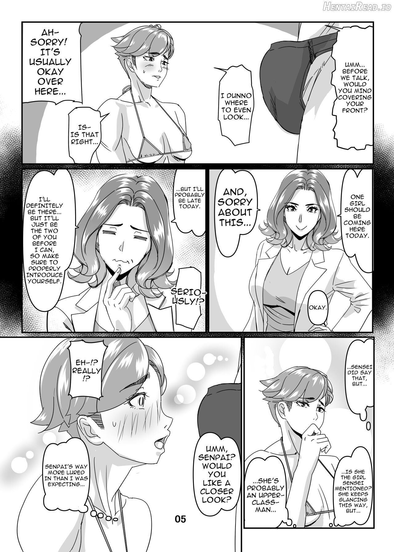 Poolside de Sensei-tachi to Tanoshindemasu 3 Chapter 1 - page 5