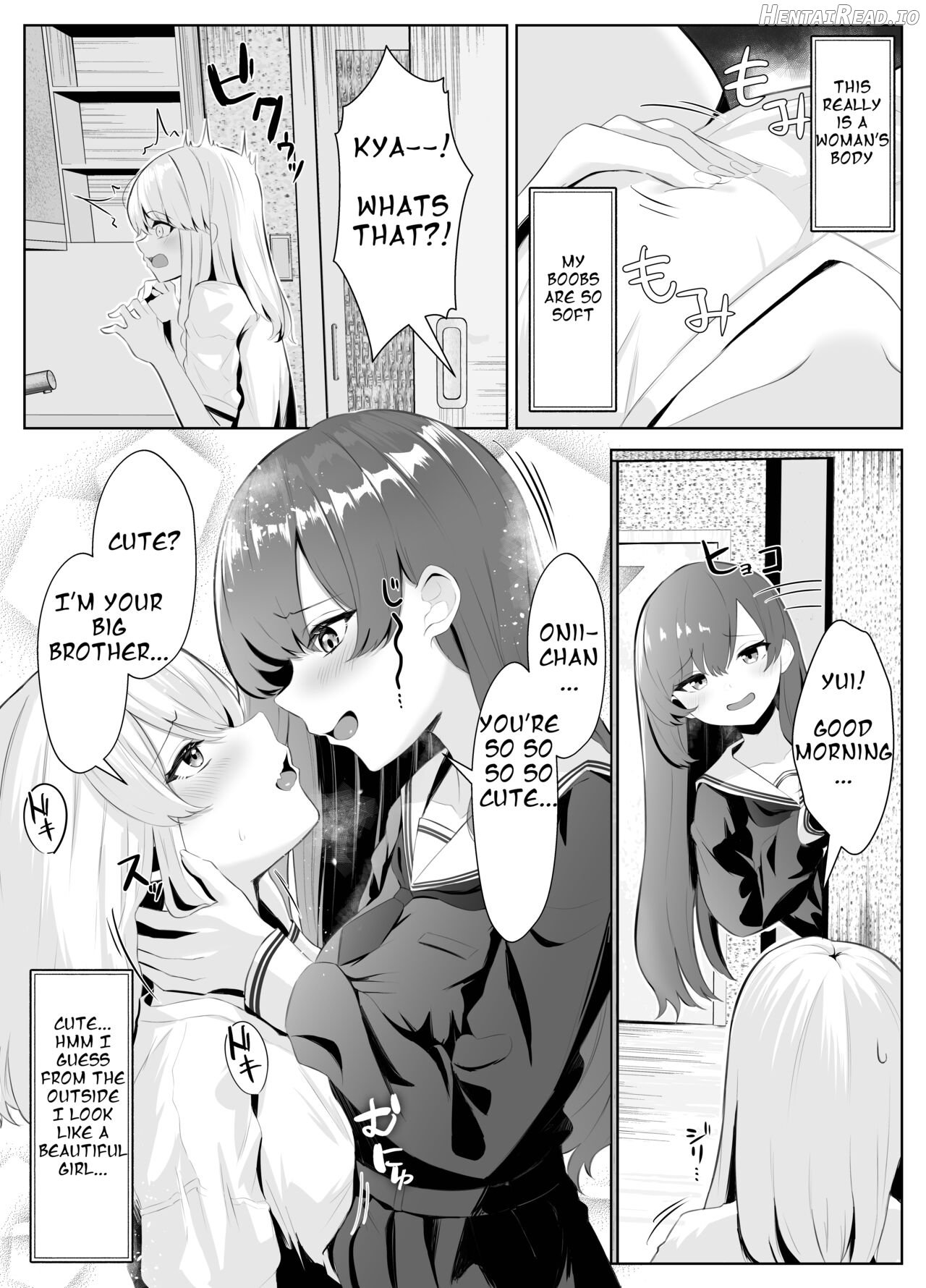 TS Onii-chan ga Futanari Imouto ni Mesuochi Saserareru Hanashi Chapter 1 - page 12