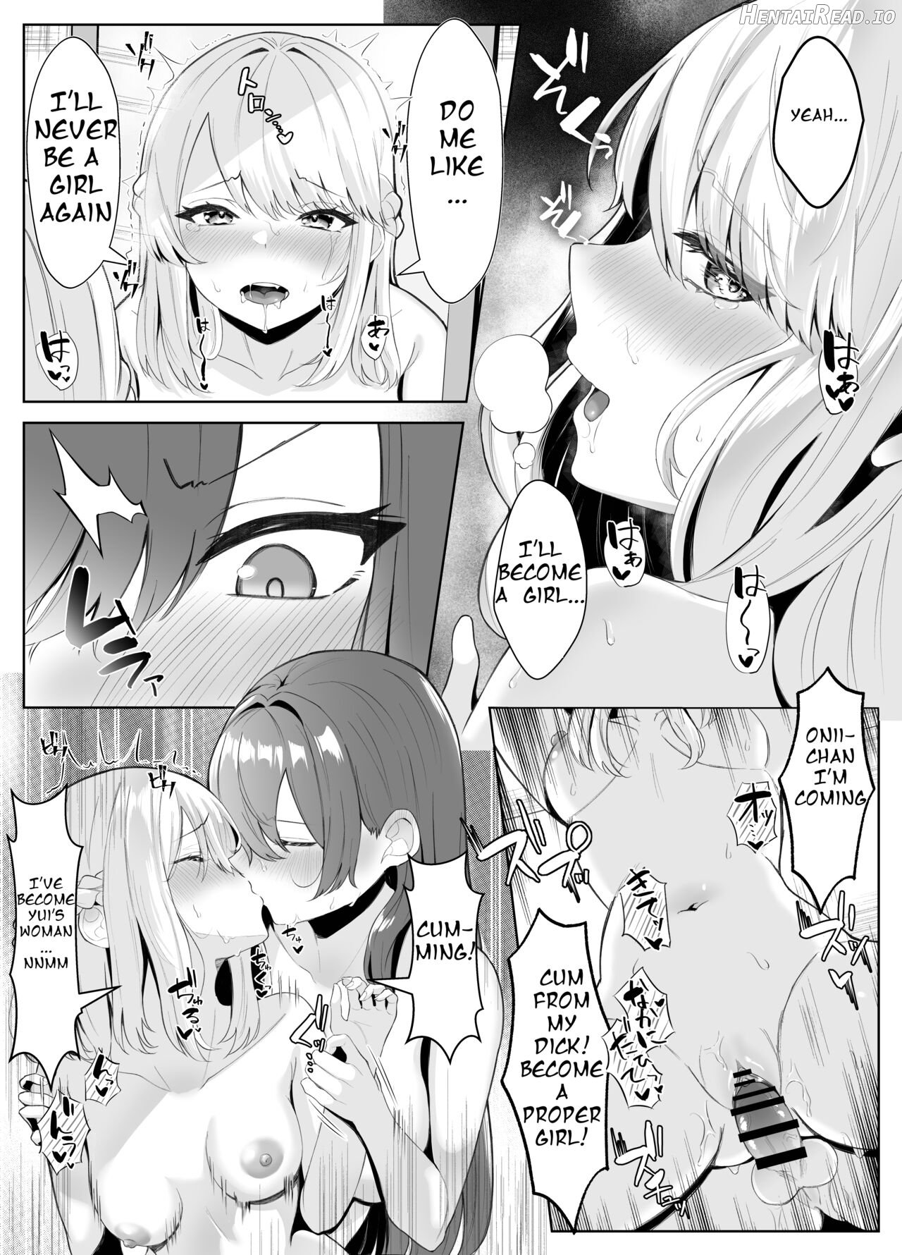 TS Onii-chan ga Futanari Imouto ni Mesuochi Saserareru Hanashi Chapter 1 - page 48