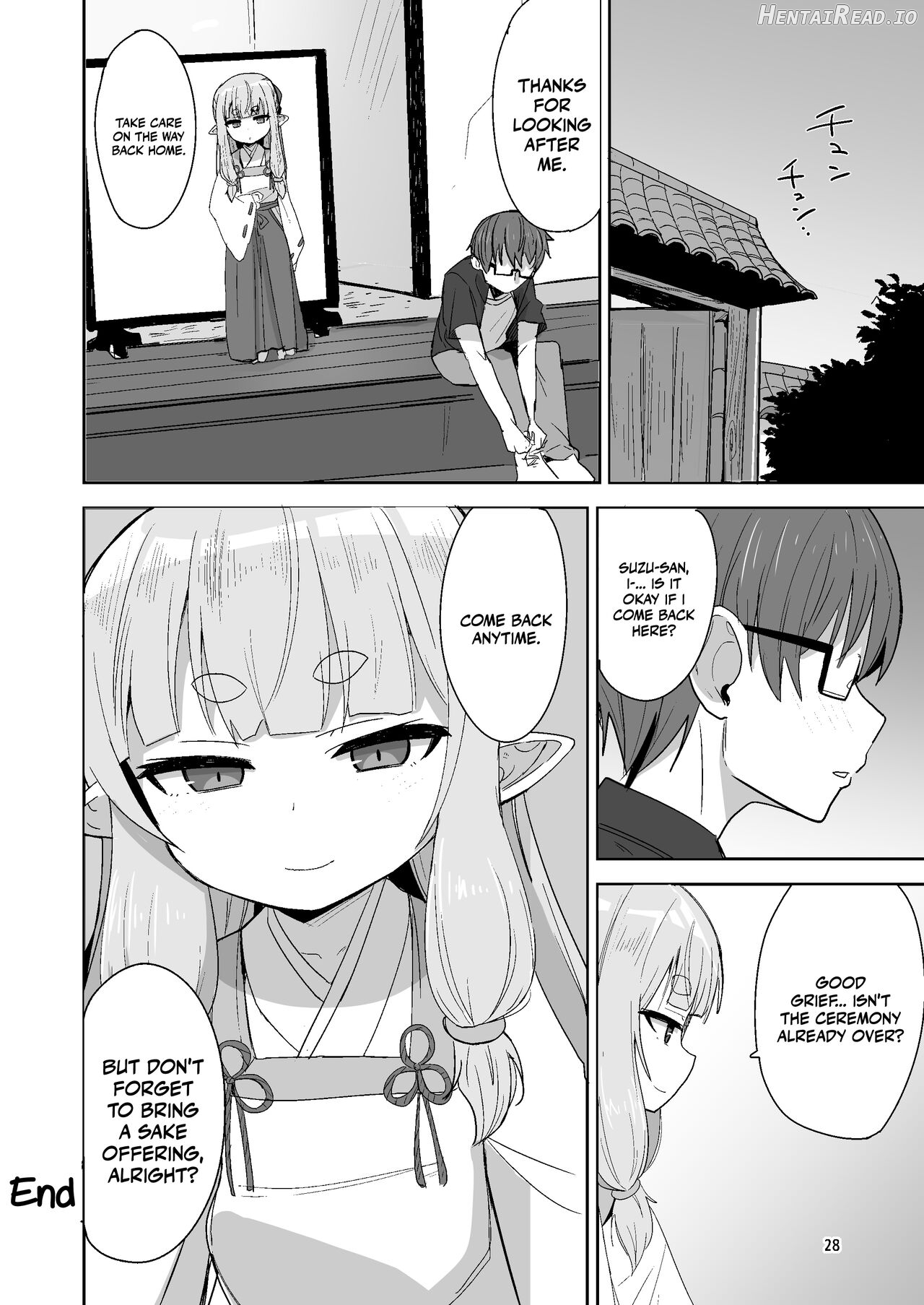 Tsurupeta Babaa ni Fudeoroshix Shite Morau Hon Chapter 1 - page 28