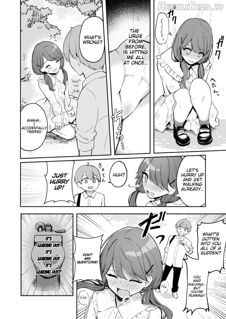 Gets caught peeing by a boyfriend on a date Chapter 1 - page 7