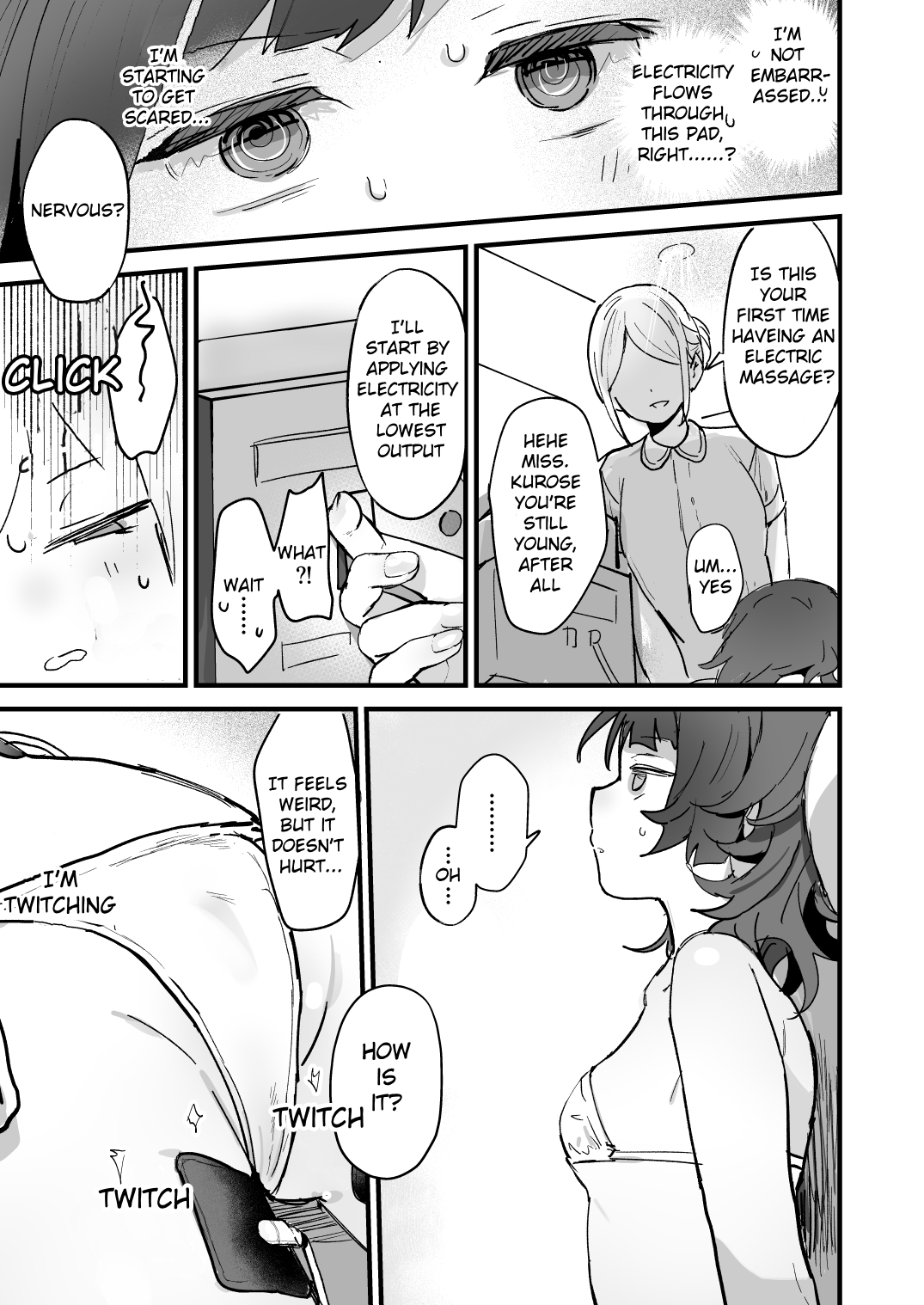 Denryuu Massage nanka de Iku Wakenai janai desuka Chapter 1 - page 9