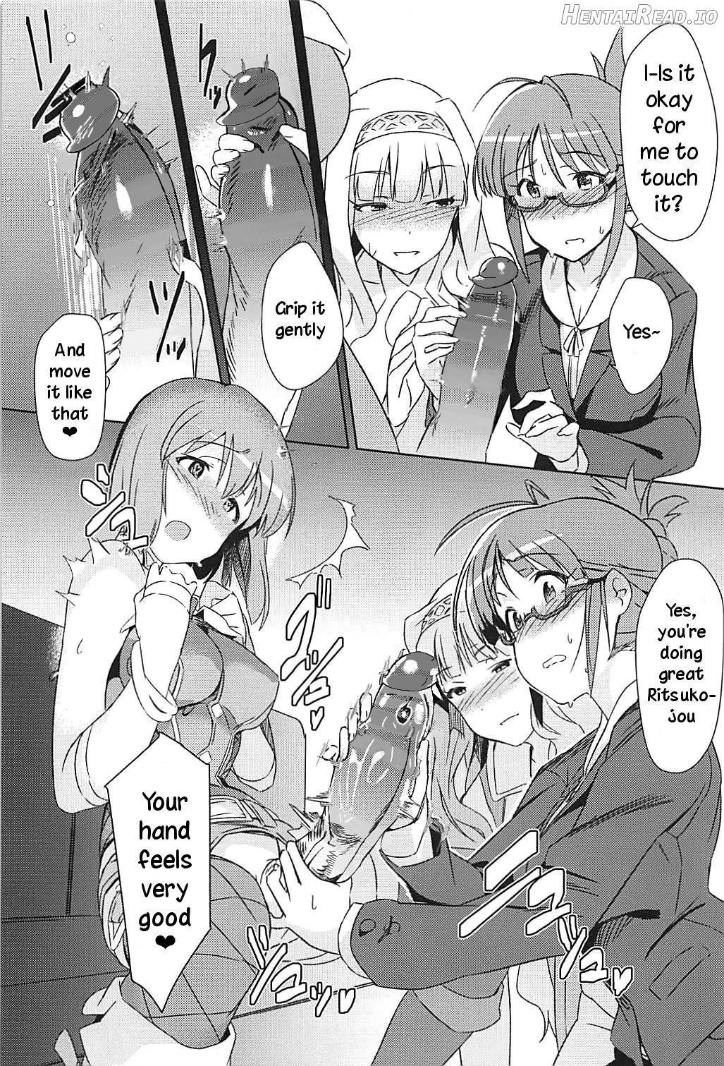 YukiChinpo Futanari Yukiho to Ritsuko ga Lesson Suru Hon Chapter 1 - page 11