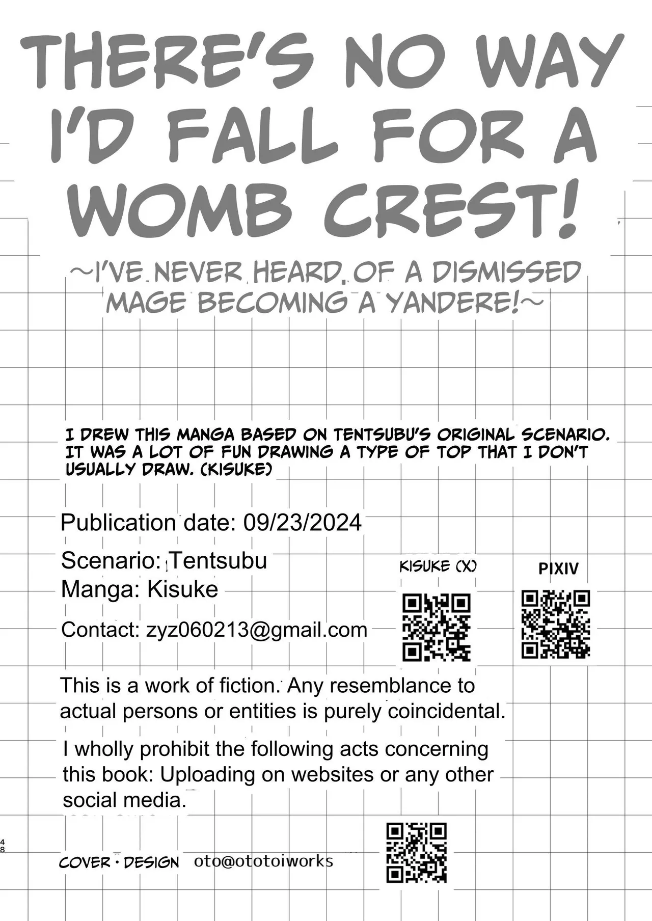 There's No Way I'd Fall For A Womb Crest! ~Never Heard Of A Dismissed Mage Becoming A Yandere!~ Chapter 1 - page 48