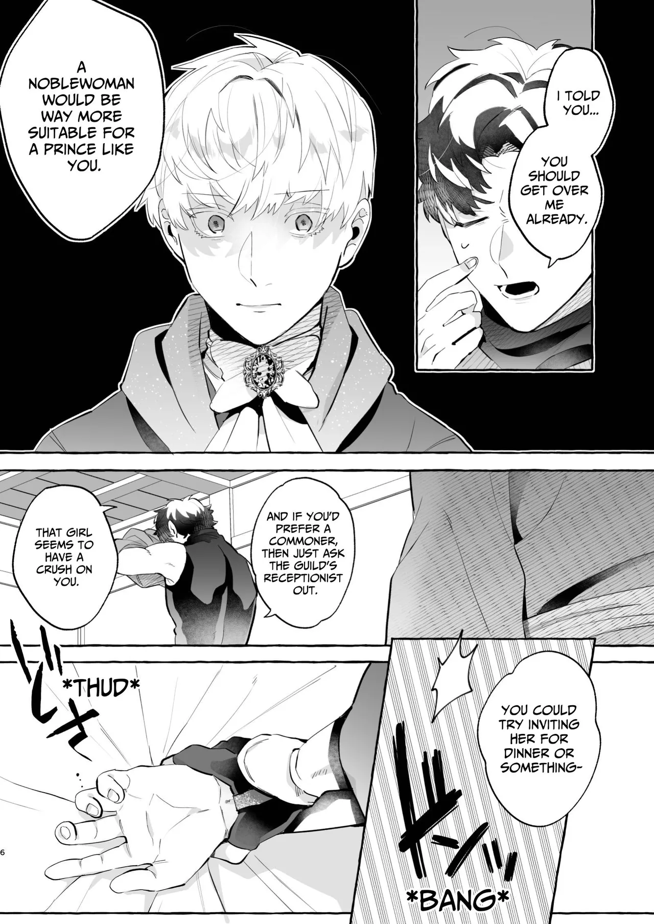 There's No Way I'd Fall For A Womb Crest! ~Never Heard Of A Dismissed Mage Becoming A Yandere!~ Chapter 1 - page 6