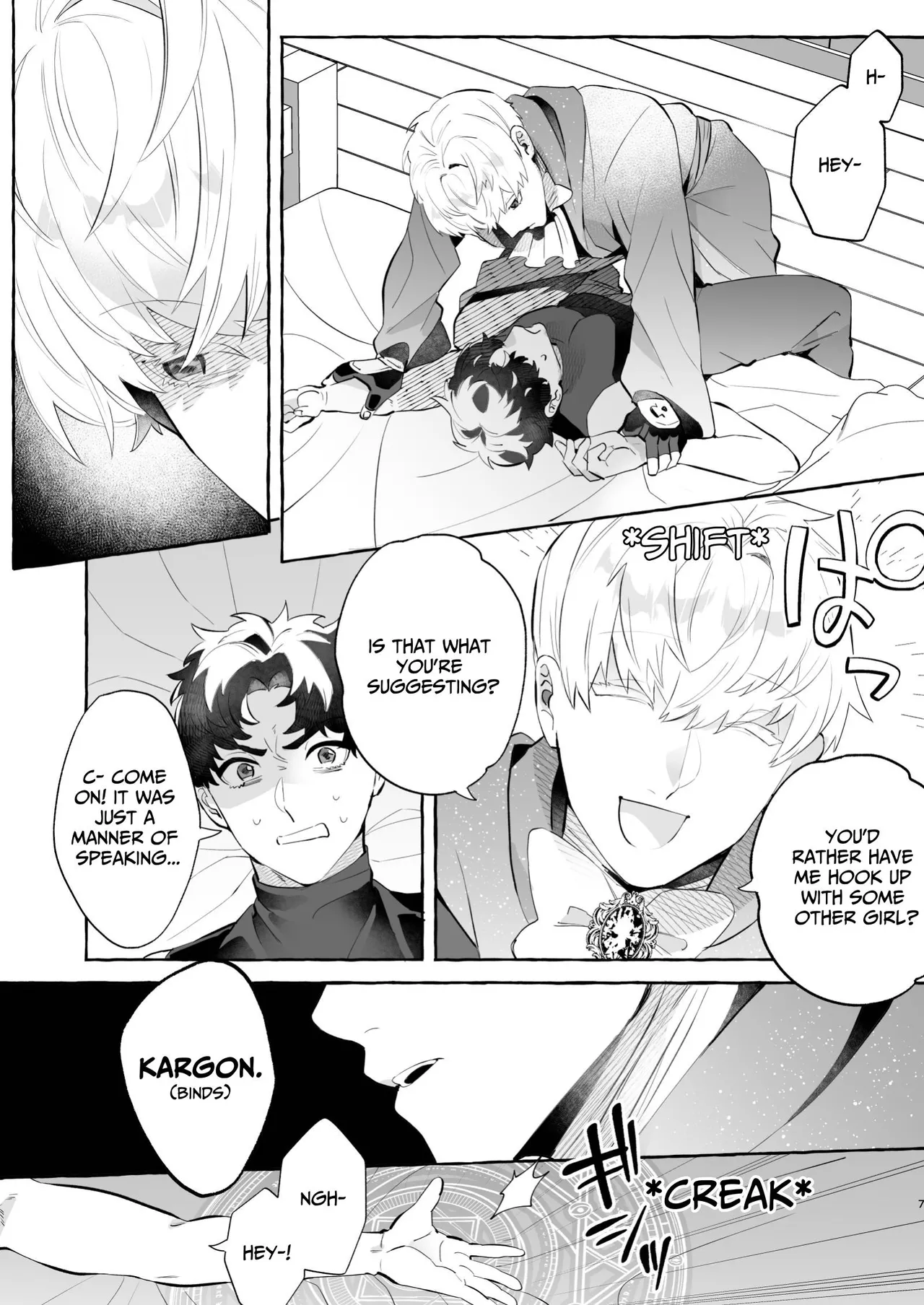 There's No Way I'd Fall For A Womb Crest! ~Never Heard Of A Dismissed Mage Becoming A Yandere!~ Chapter 1 - page 7