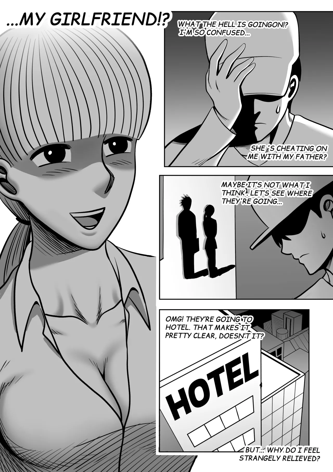 Dad stole my gf so i try to steal his wife - CH1 Chapter 1 - page 13