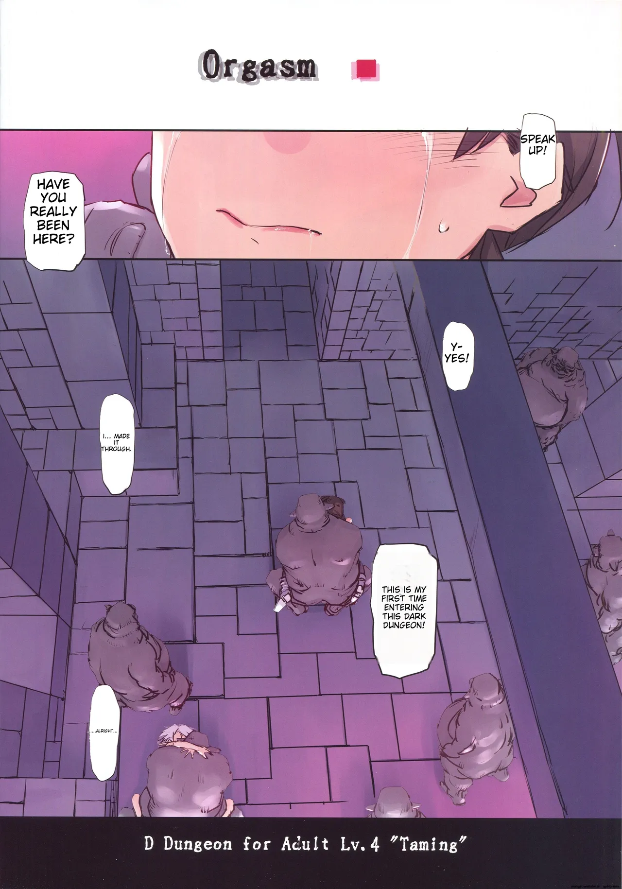 D Dungeon for Adult Lv.4 Chapter 1 - page 3