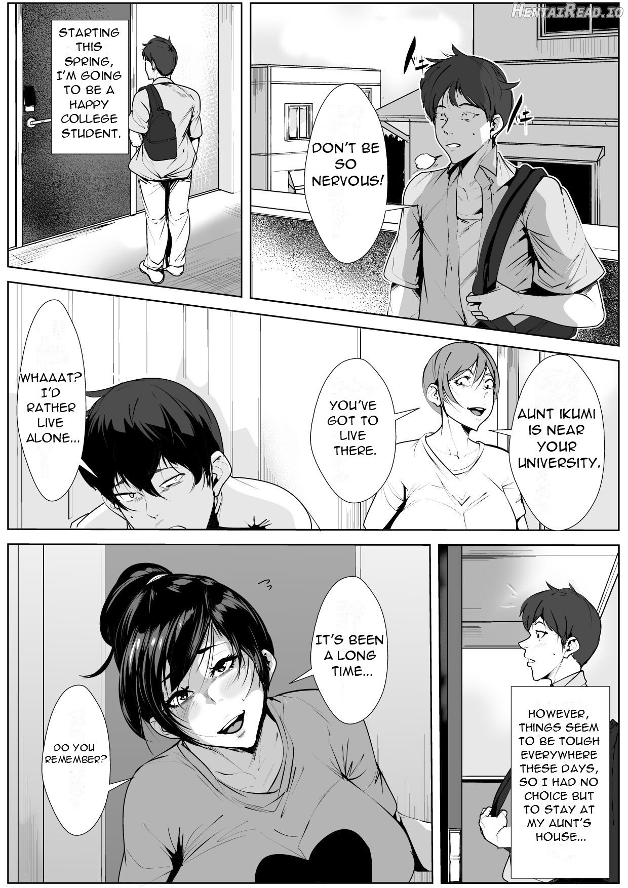 Ecchi na Obasan no Ie ni Itoko ga Geshukushi ni Kitara - When a Nephew Comes to Stay at His Naughty Aunt's House... Chapter 1 - page 3