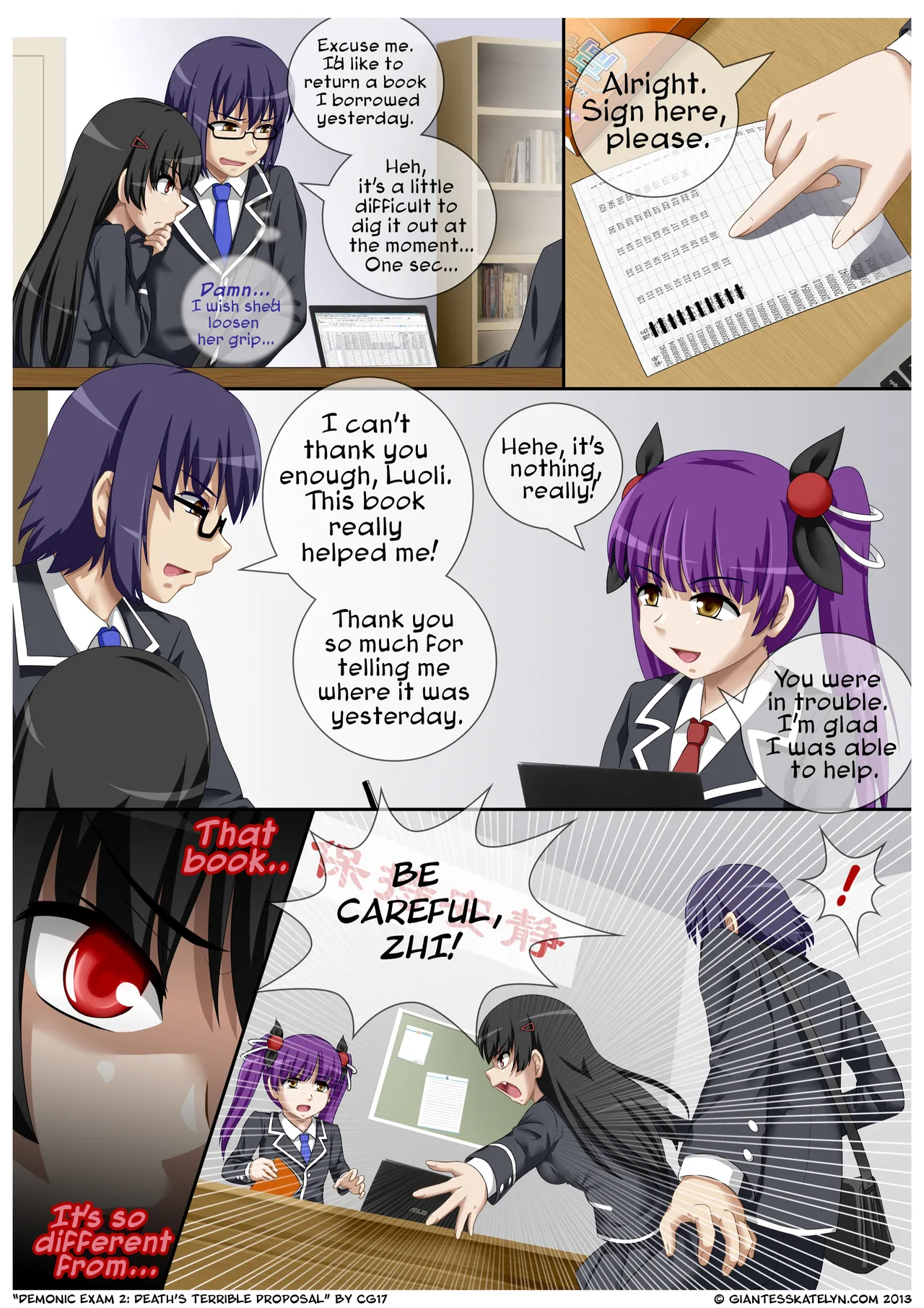 Demonic Exam 1-6 Chapter 1 - page 36