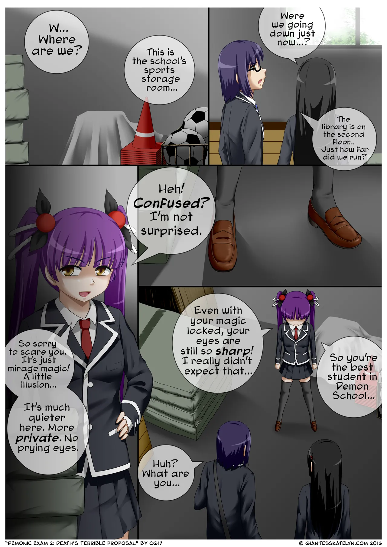 Demonic Exam 1-6 Chapter 1 - page 39