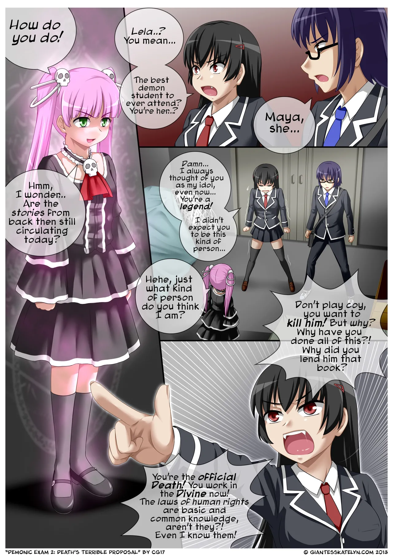 Demonic Exam 1-6 Chapter 1 - page 41