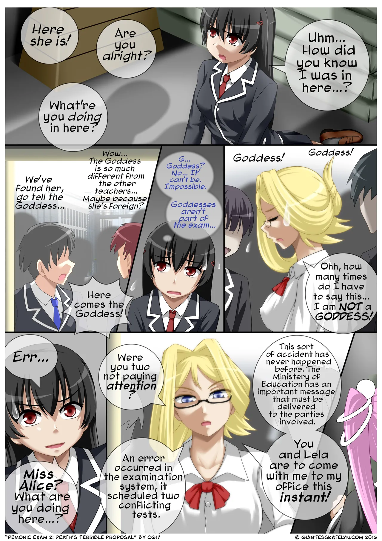 Demonic Exam 1-6 Chapter 1 - page 55