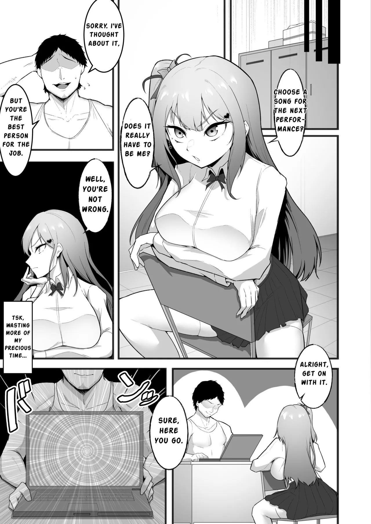 Cheergirl-bu Idol Saiin Choukyou - She can dance the best of all the cheerleaders. Chapter 1 - page 5