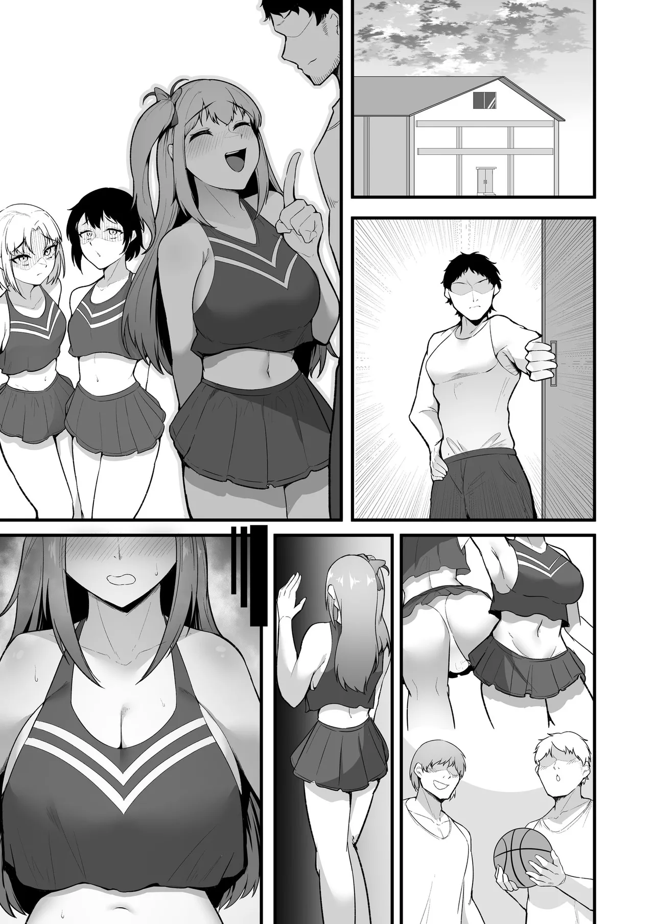 Cheergirl-bu Idol Saiin Choukyou - She can dance the best of all the cheerleaders. Chapter 1 - page 61