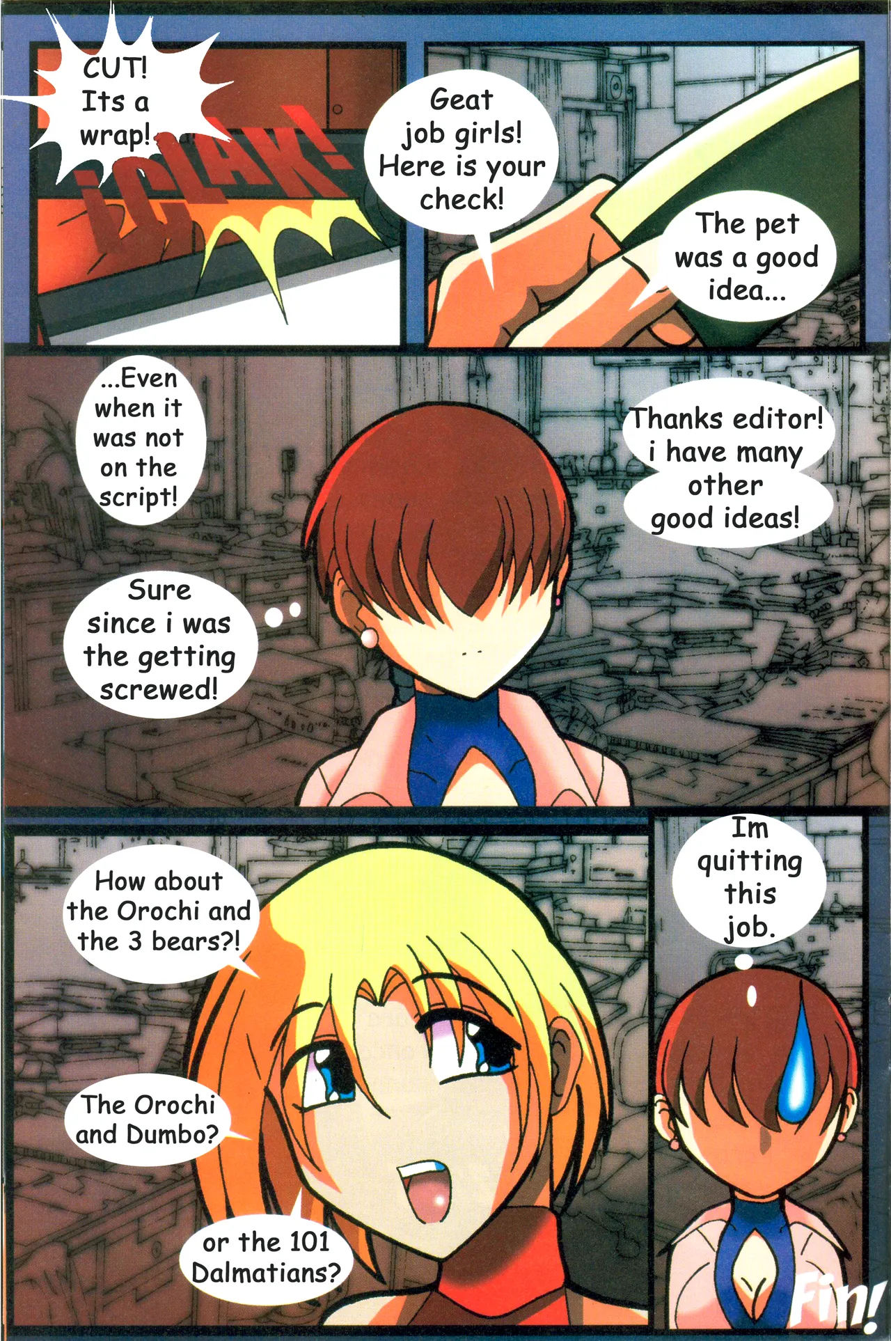 The queen of fighters 2001 short stories Chapter 1 - page 14