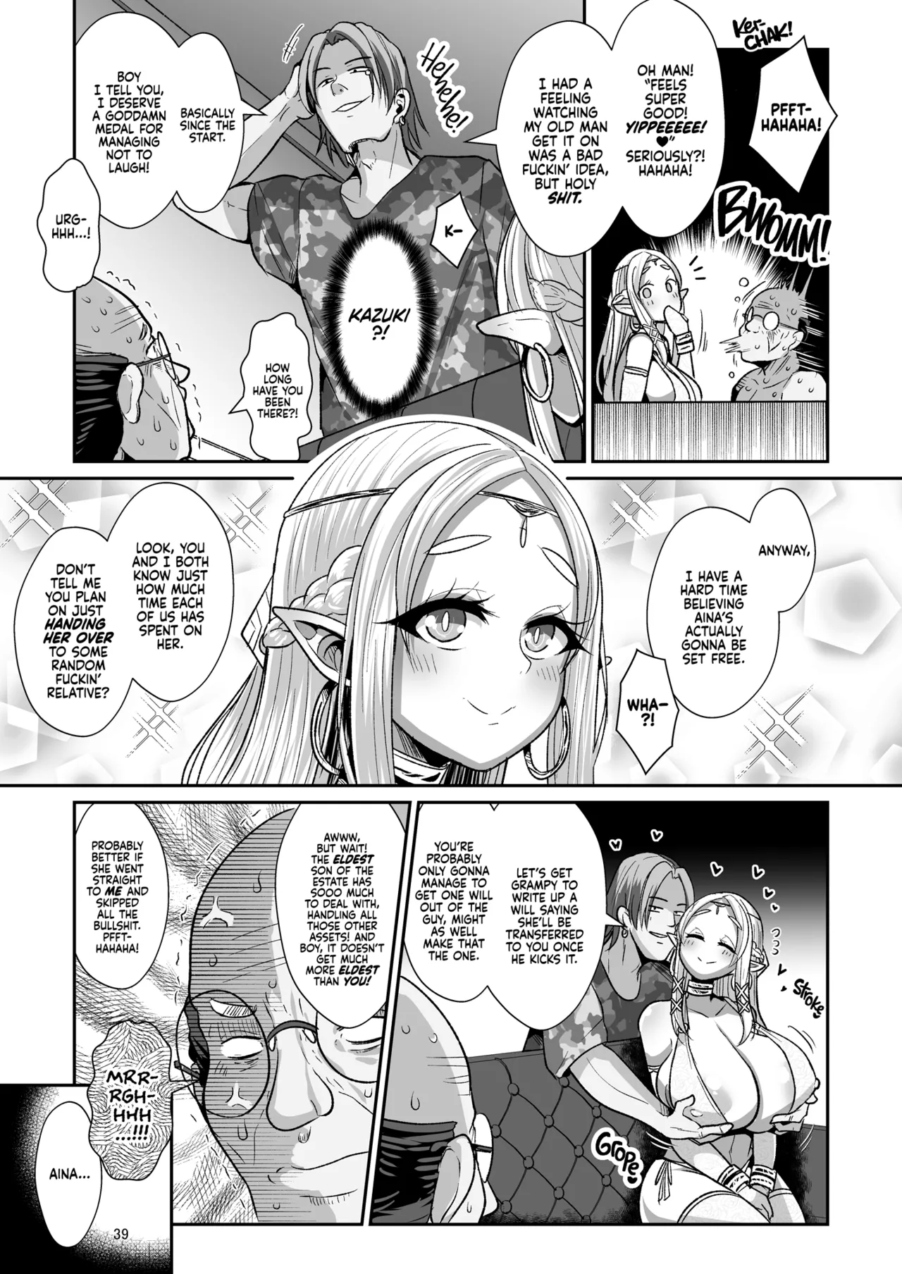 Read Online H Seidorei Elf no Souzoku Mondai ni Tsuite ~ Rinjuu-hen Chapter 1 - page 41