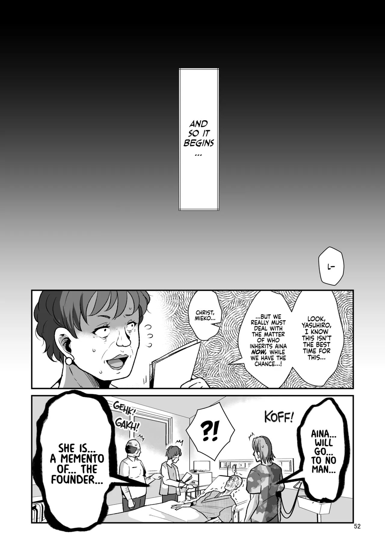 Read Online H Seidorei Elf no Souzoku Mondai ni Tsuite ~ Rinjuu-hen Chapter 1 - page 54