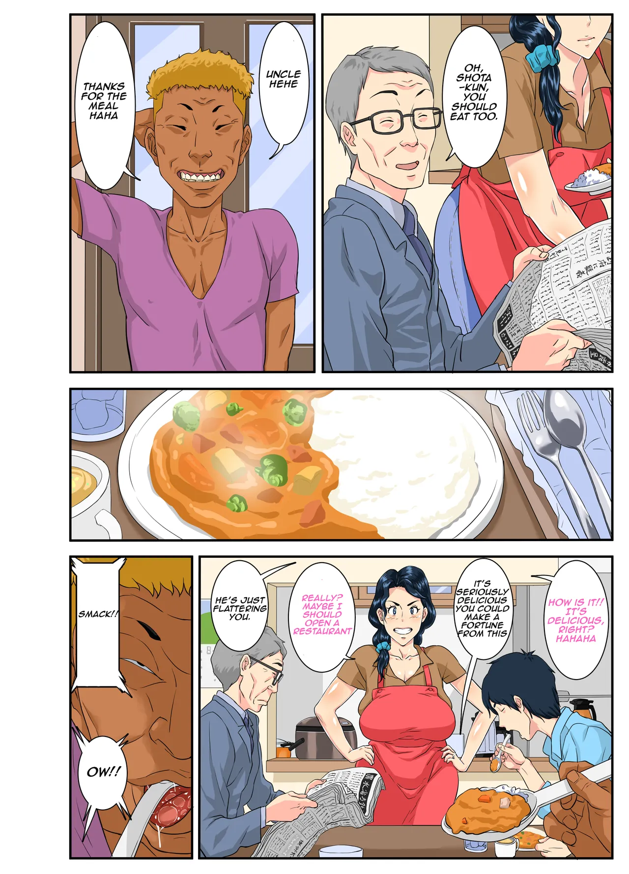 Mom Appetit For Foreigner's Big Cock Chapter 1 - page 27