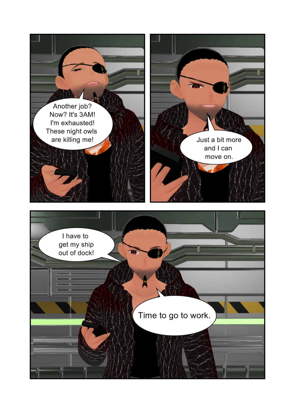 Rocket Boys - Galactic Escort Service Episode 1 Chapter 1 - page 3