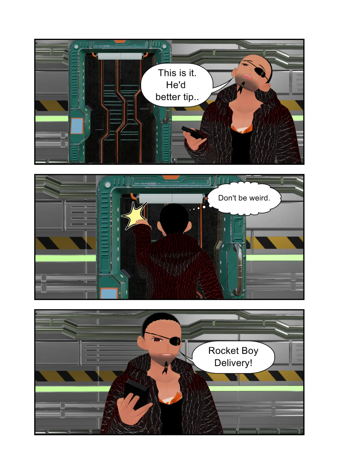 Rocket Boys - Galactic Escort Service Episode 1 Chapter 1 - page 5