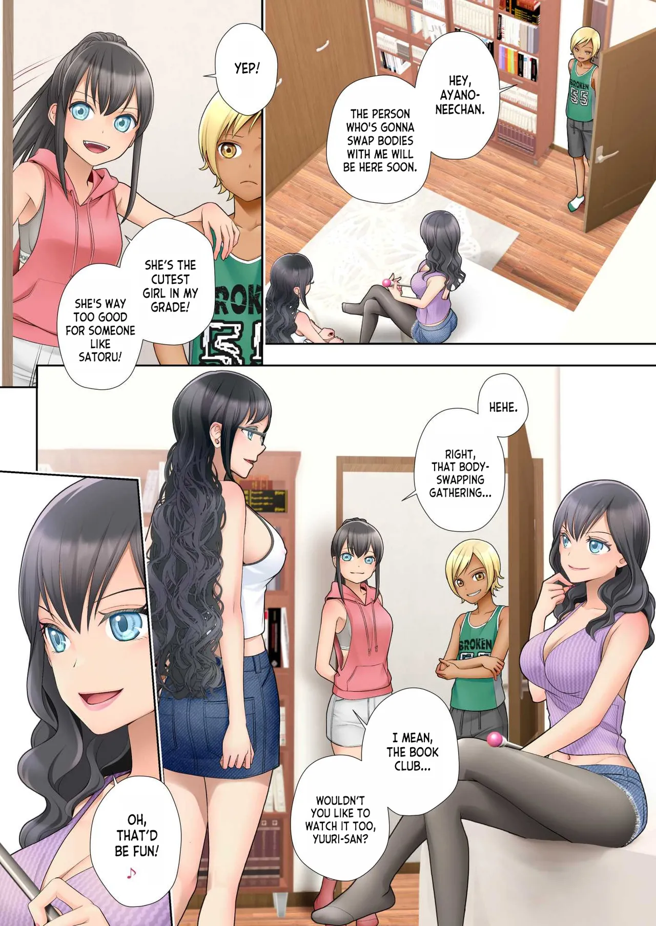 Watashi swap Ore ~Kinjo no Sukebe na Itazurakko to Karada o Irekaerareta Watashi~ Chapter 1 - page 56