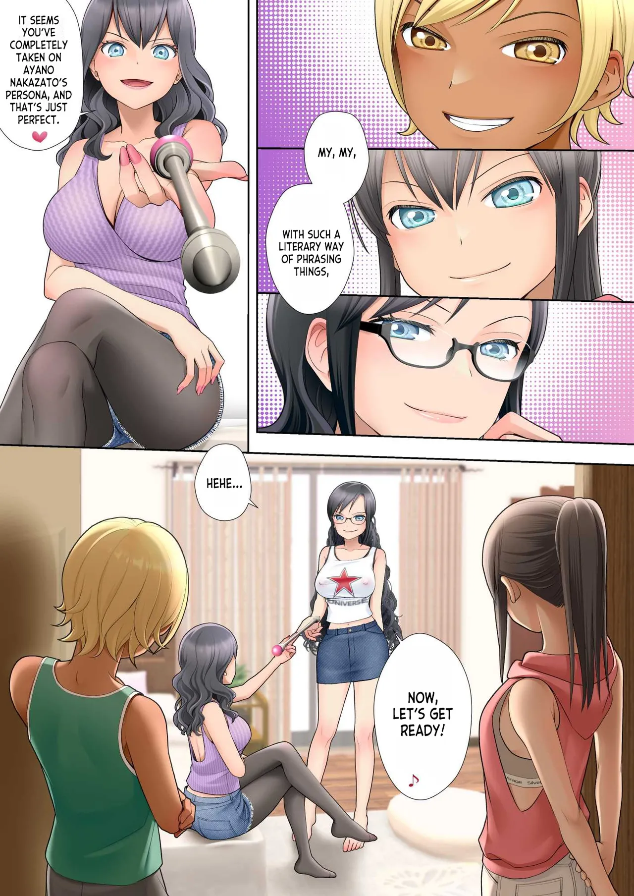 Watashi swap Ore ~Kinjo no Sukebe na Itazurakko to Karada o Irekaerareta Watashi~ Chapter 1 - page 57