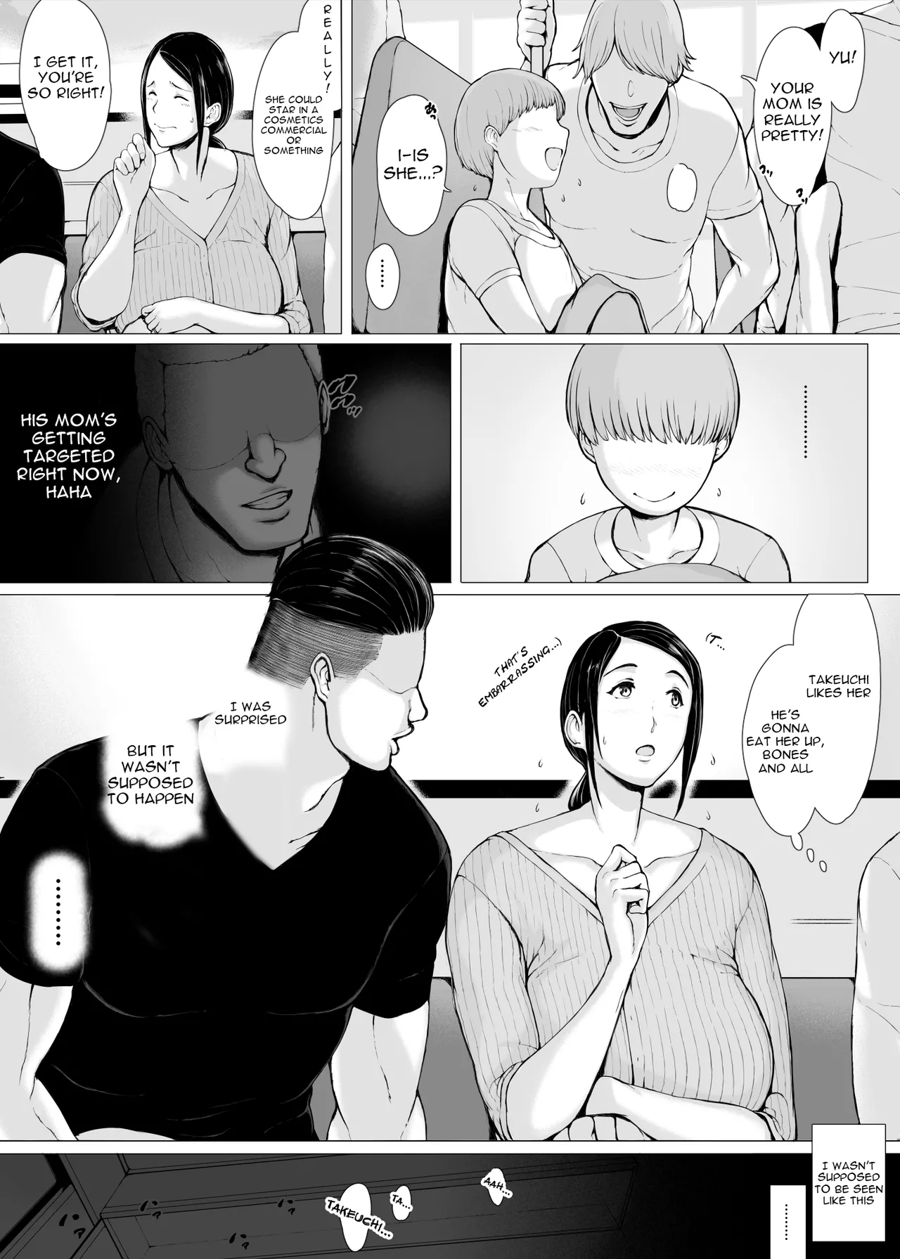 Mother-eater - When a gentle Mom is targeted by a young slut 1- 3 Chapter 1-3 - page 154