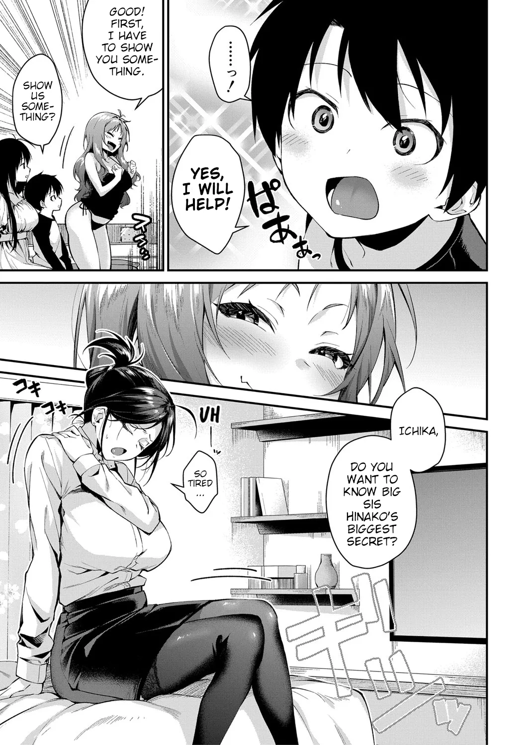 Onee-san-tachi to Sex Shiyo - Let's SEX with Sisters Ch. 3 Chapter 1 - page 5