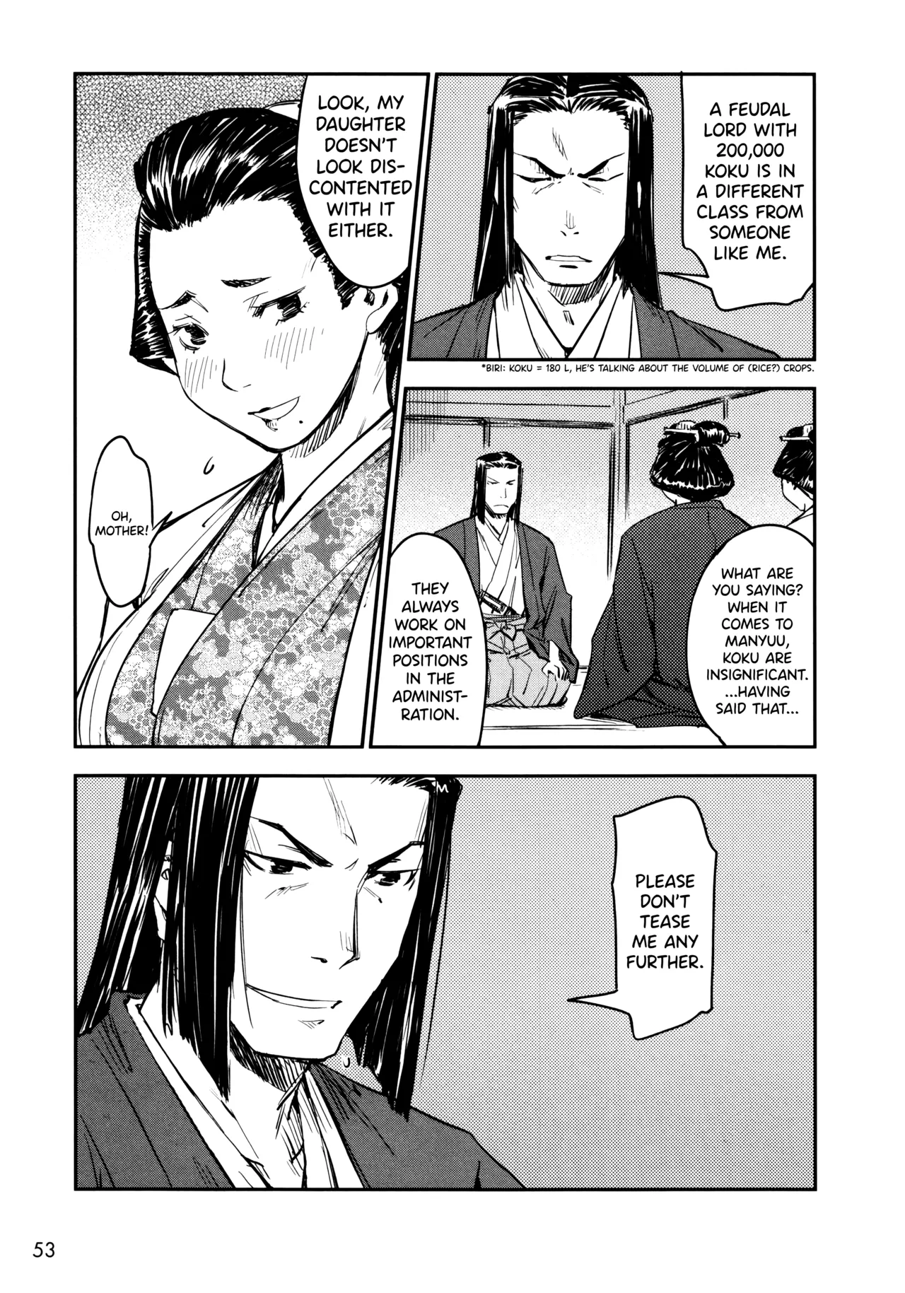 Manyuu Hikenchou Ch.13-17 Chapter 1 - page 54