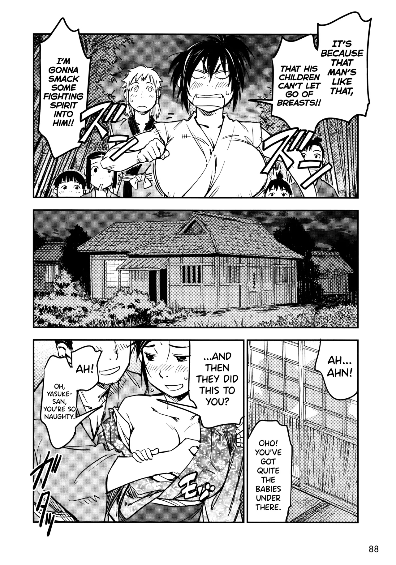 Manyuu Hikenchou Ch.13-17 Chapter 1 - page 89