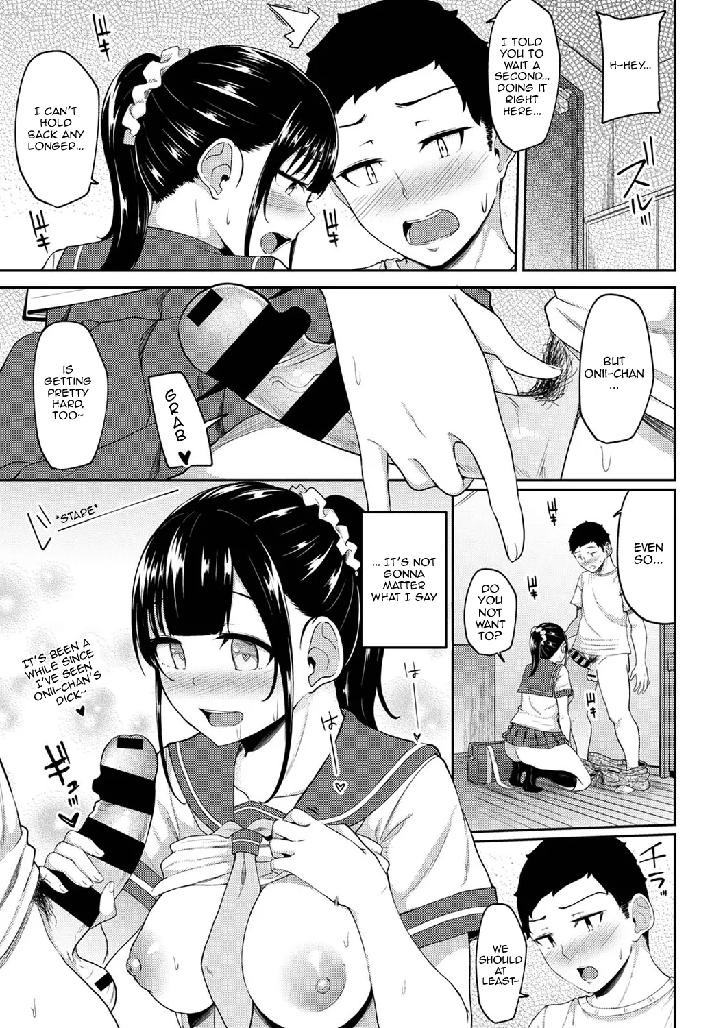 Asa Okitara Imouto ga Hadaka Apron Sugata datta node Hamete Mita Chapter 1 - page 146