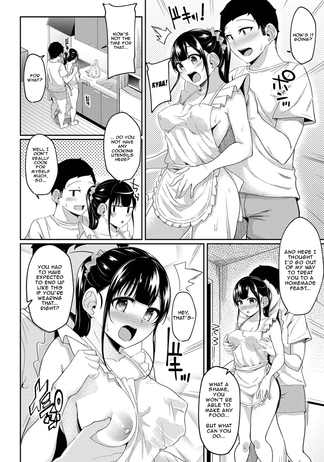 Asa Okitara Imouto ga Hadaka Apron Sugata datta node Hamete Mita Chapter 1 - page 171