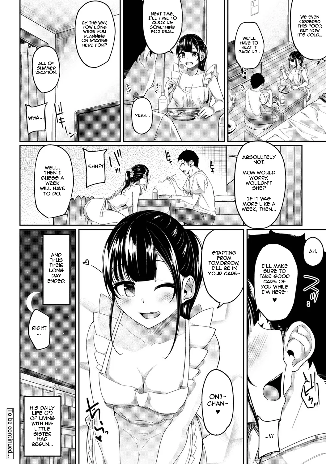 Asa Okitara Imouto ga Hadaka Apron Sugata datta node Hamete Mita Chapter 1 - page 193