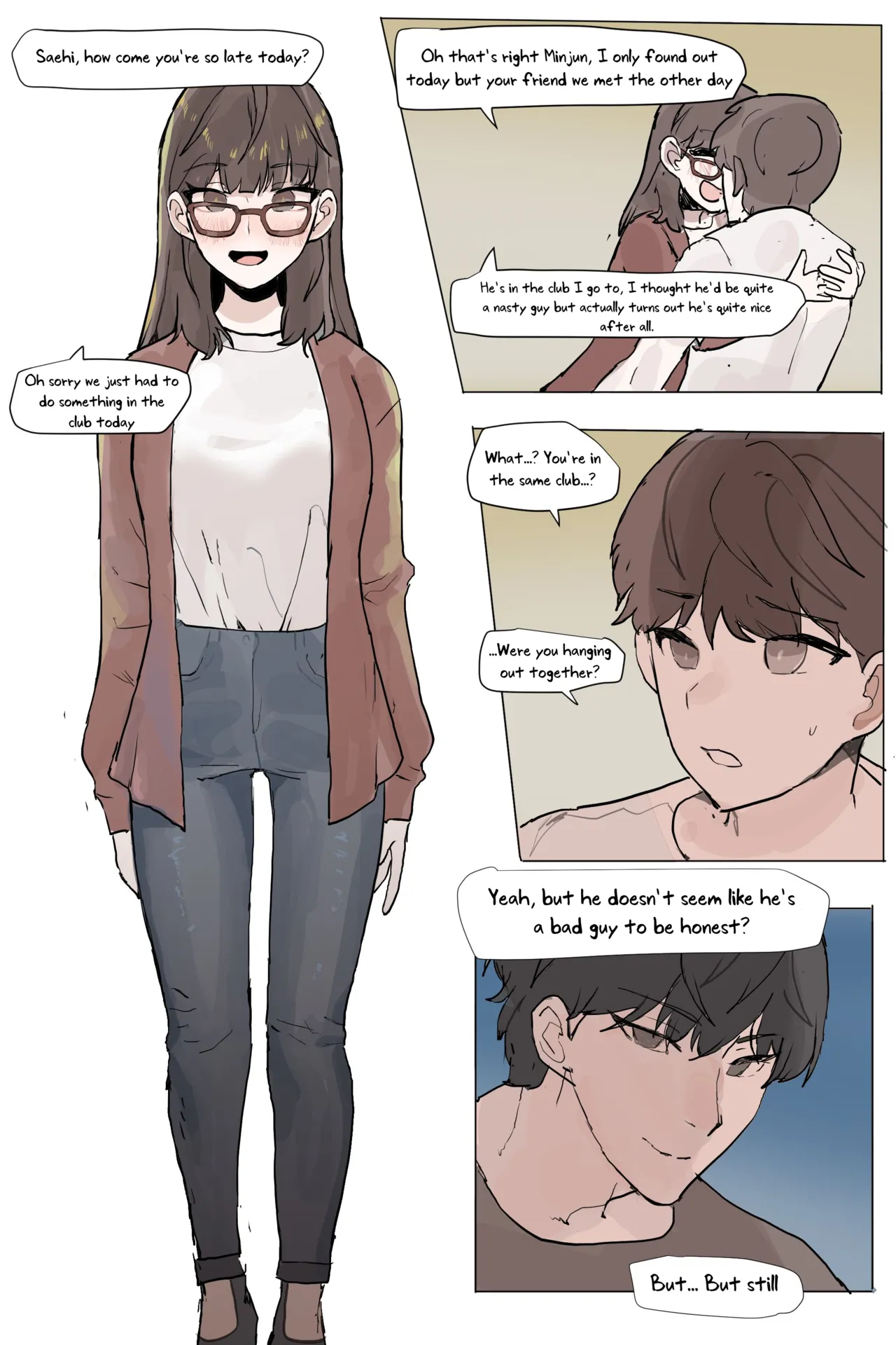 Sokkubchinguleul NTR Danghaneun Manhwa Chapter 1 - page 9