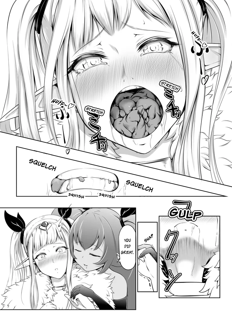 Succubus x Elf: Pleasure from Eating Poop Chapter 1 - page 10