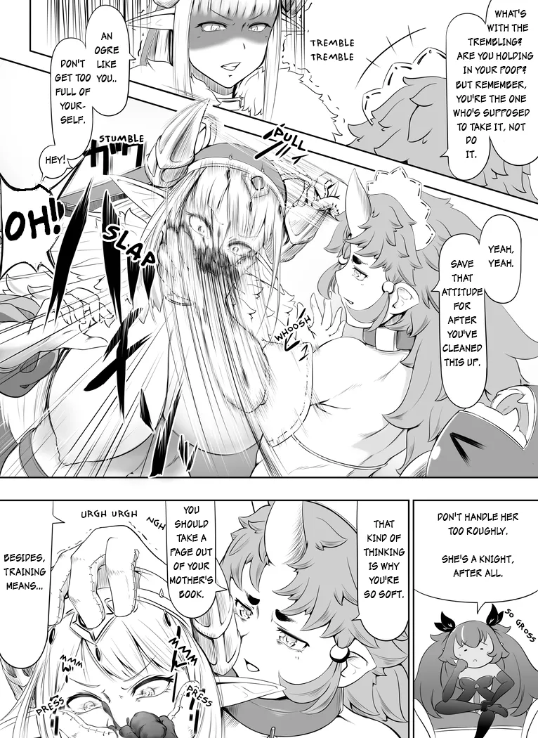 Succubus x Elf: Pleasure from Eating Poop Chapter 1 - page 4