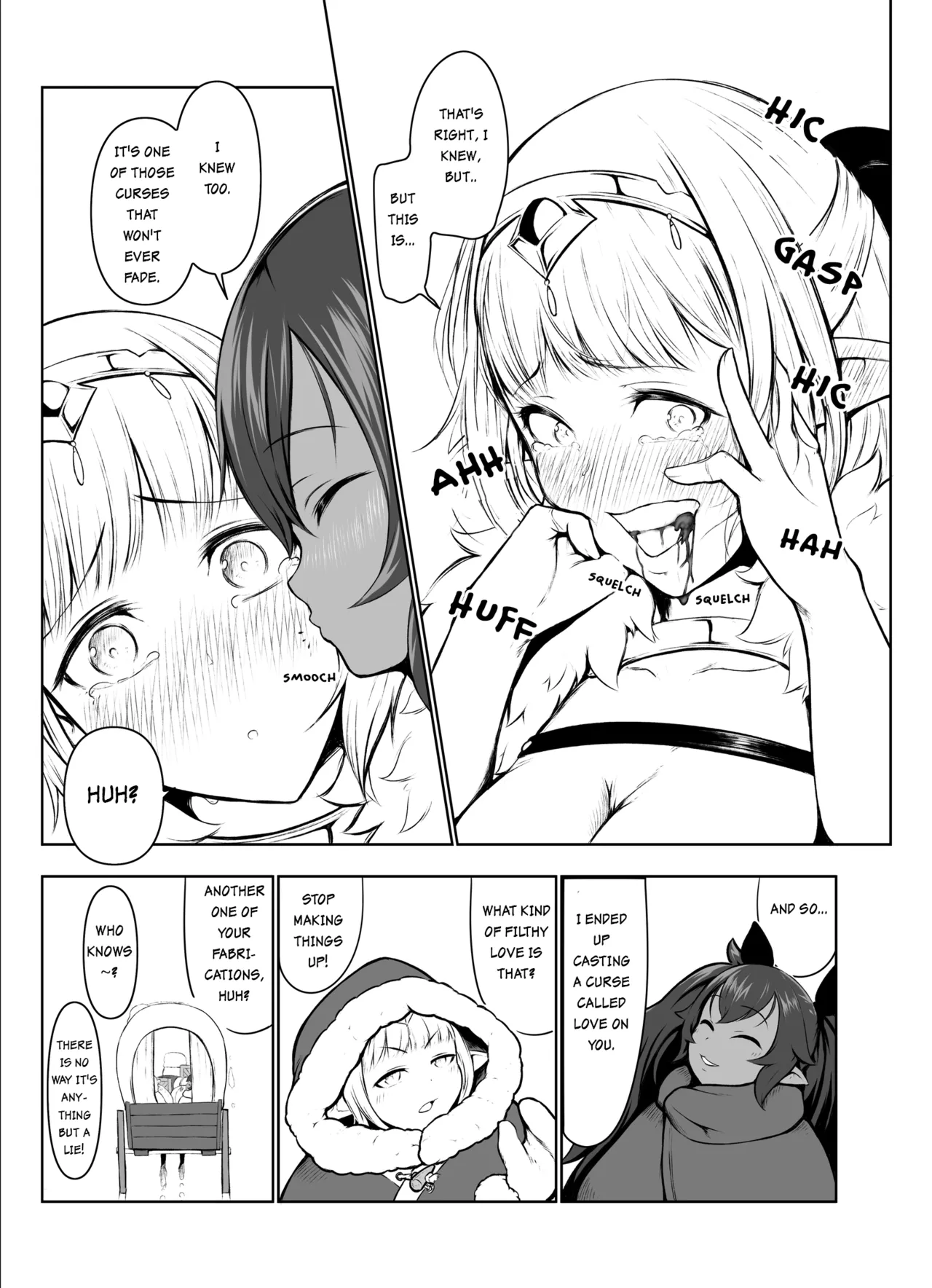 Succubus x Elf: Pleasure from Eating Poop Chapter 2 - page 7