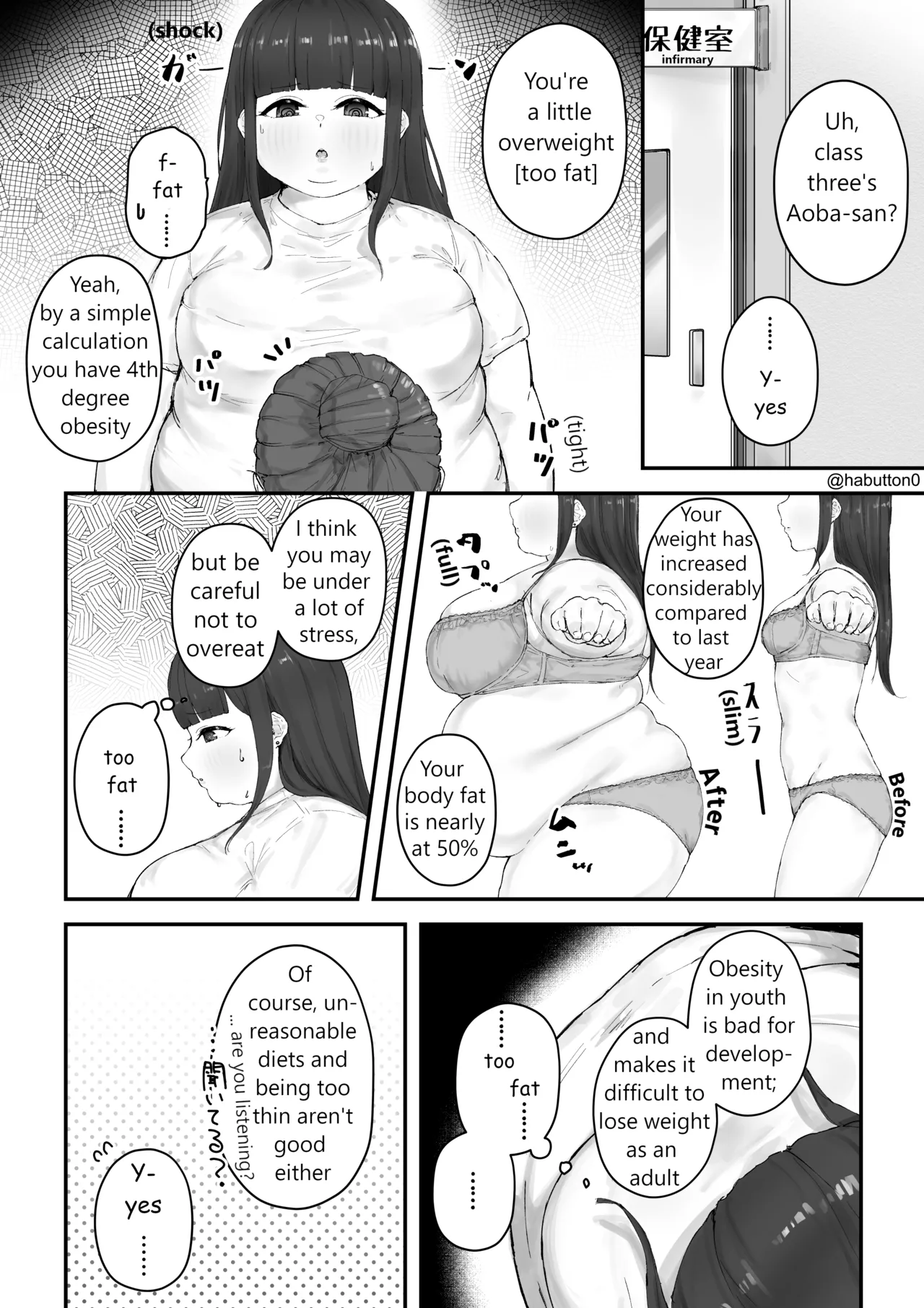 Aoba's Weight Gain Chapter 1 - page 24