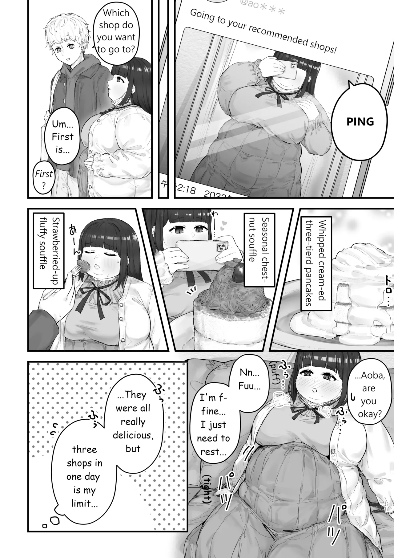 Aoba's Weight Gain Chapter 1 - page 27